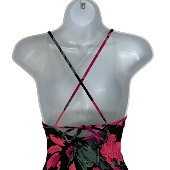 Dries Van Noten Gaia Floral Twisted Keyhole One Piece Swimsuit XS NEW - Picture 8 of 13